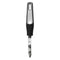 REGENT PREMIUM PEELER STAINLESS STEEL WITH PP+SS BLACK HANDLE, 220MM