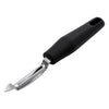 REGENT PREMIUM PEELER STAINLESS STEEL WITH PP+SS BLACK HANDLE, 220MM