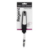REGENT PREMIUM PEELER STAINLESS STEEL WITH PP+SS BLACK HANDLE, 220MM