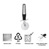 REGENT PREMIUM PIZZA CUTTER STAINLESS STEEL WITH PP+SS BLACK HANDLE, 65MM DIA