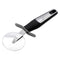REGENT PREMIUM PIZZA CUTTER STAINLESS STEEL WITH PP+SS BLACK HANDLE, 65MM DIA