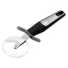 REGENT PREMIUM PIZZA CUTTER STAINLESS STEEL WITH PP+SS BLACK HANDLE, 65MM DIA