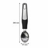 REGENT PREMIUM ICE CREAM SCOOP ST STEEL WITH PP+SS BLACK HANDLE, 200MM