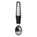 REGENT PREMIUM ICE CREAM SCOOP ST STEEL WITH PP+SS BLACK HANDLE, 200MM