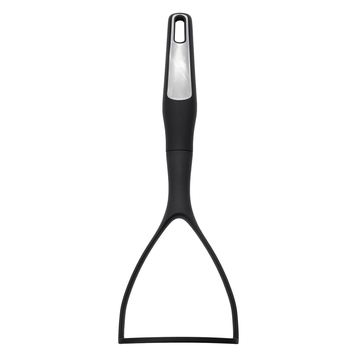REGENT PREMIUM POTATO MASHER BLACK NYLON WITH PP+SS HANDLE, 300MM