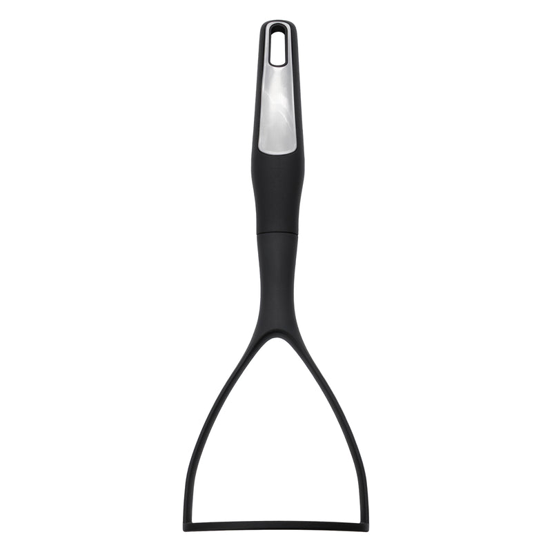 REGENT PREMIUM POTATO MASHER BLACK NYLON WITH PP+SS HANDLE, 300MM