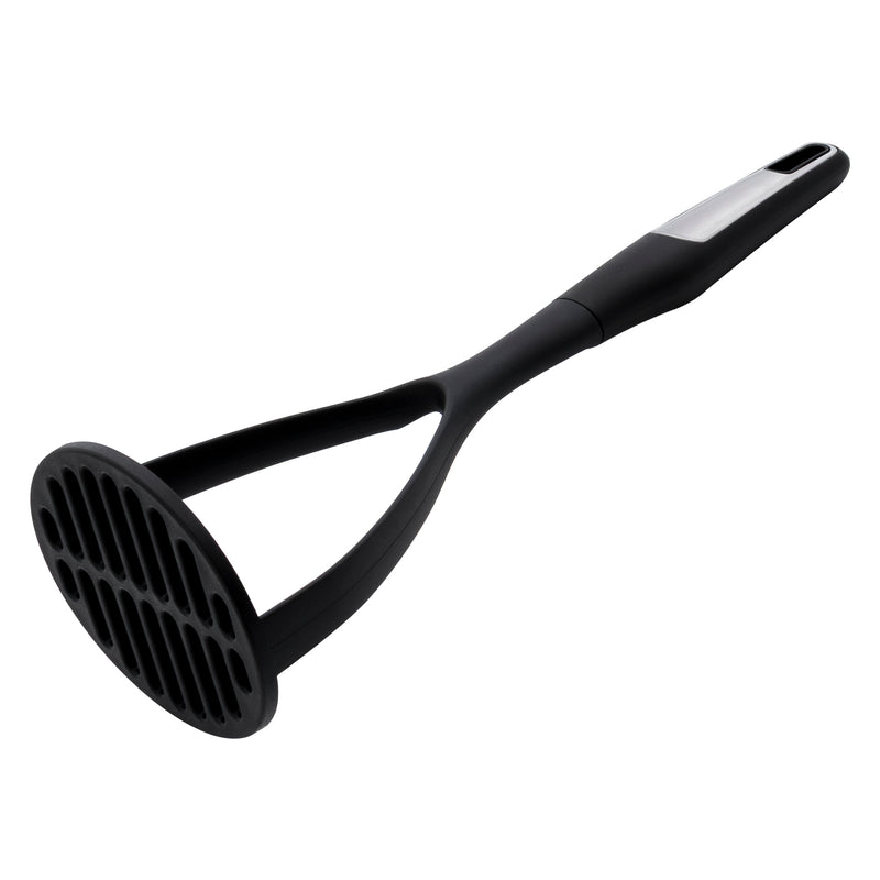 REGENT PREMIUM POTATO MASHER BLACK NYLON WITH PP+SS HANDLE, 300MM