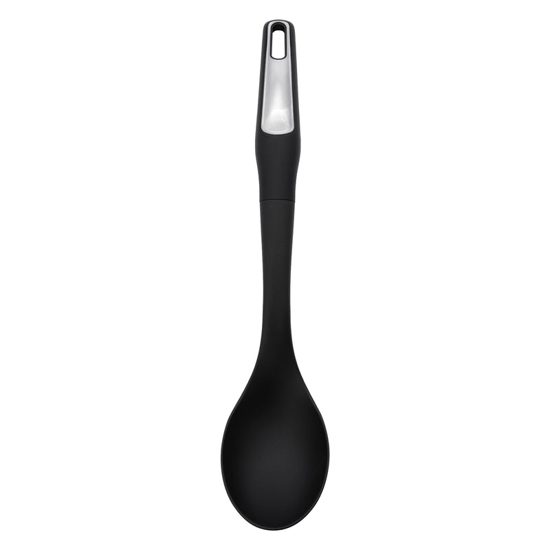 REGENT PREMIUM SERVING SPOON BLACK NYLON WITH PP+SS HANDLE, 350MM
