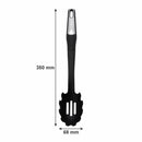 REGENT PREMIUM SPAGHETTI SERVING SPOON BLACK NYLON WITH PP+SS HANDLE, 350MM