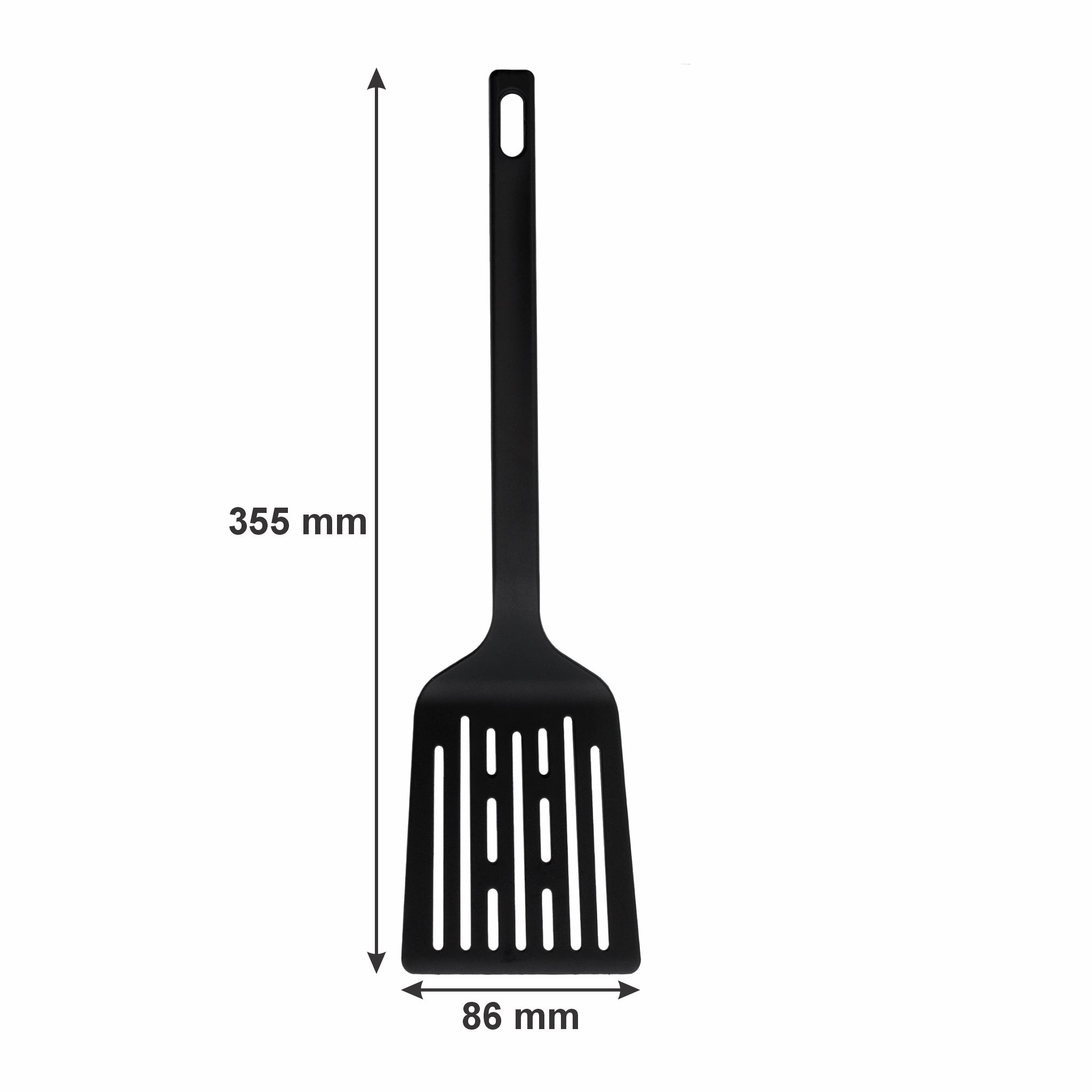 REGENT PREMIUM KITCHEN TOOLS BLACK NYLON 5PCS SET, 355MM