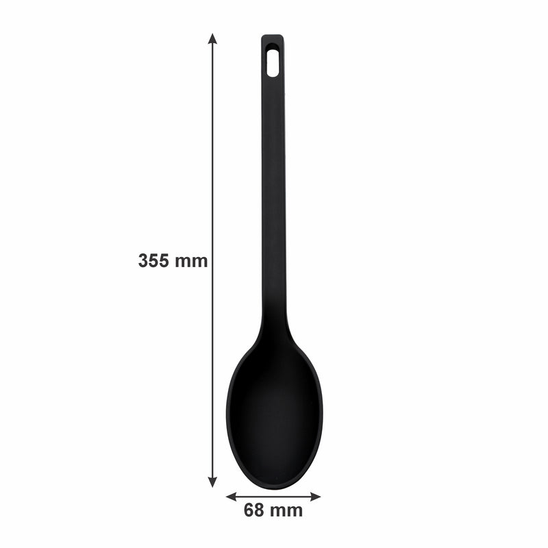 REGENT PREMIUM KITCHEN TOOLS BLACK NYLON 5PK SET, 355MM