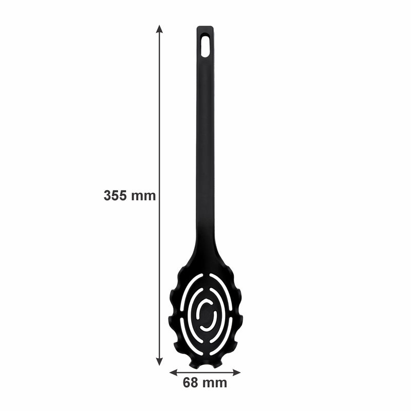 REGENT PREMIUM KITCHEN TOOLS BLACK NYLON 5PK SET, 355MM