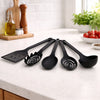 REGENT PREMIUM KITCHEN TOOLS BLACK NYLON 5PK SET, 355MM