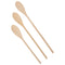 REGENT KITCHENWARE SPOONS 3PCS SET PINE WOOD, (250/305/350MM)