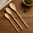 REGENT KITCHEN SPOONS PINE WOOD 3PK SET, 250MM l 305MM l 350MM