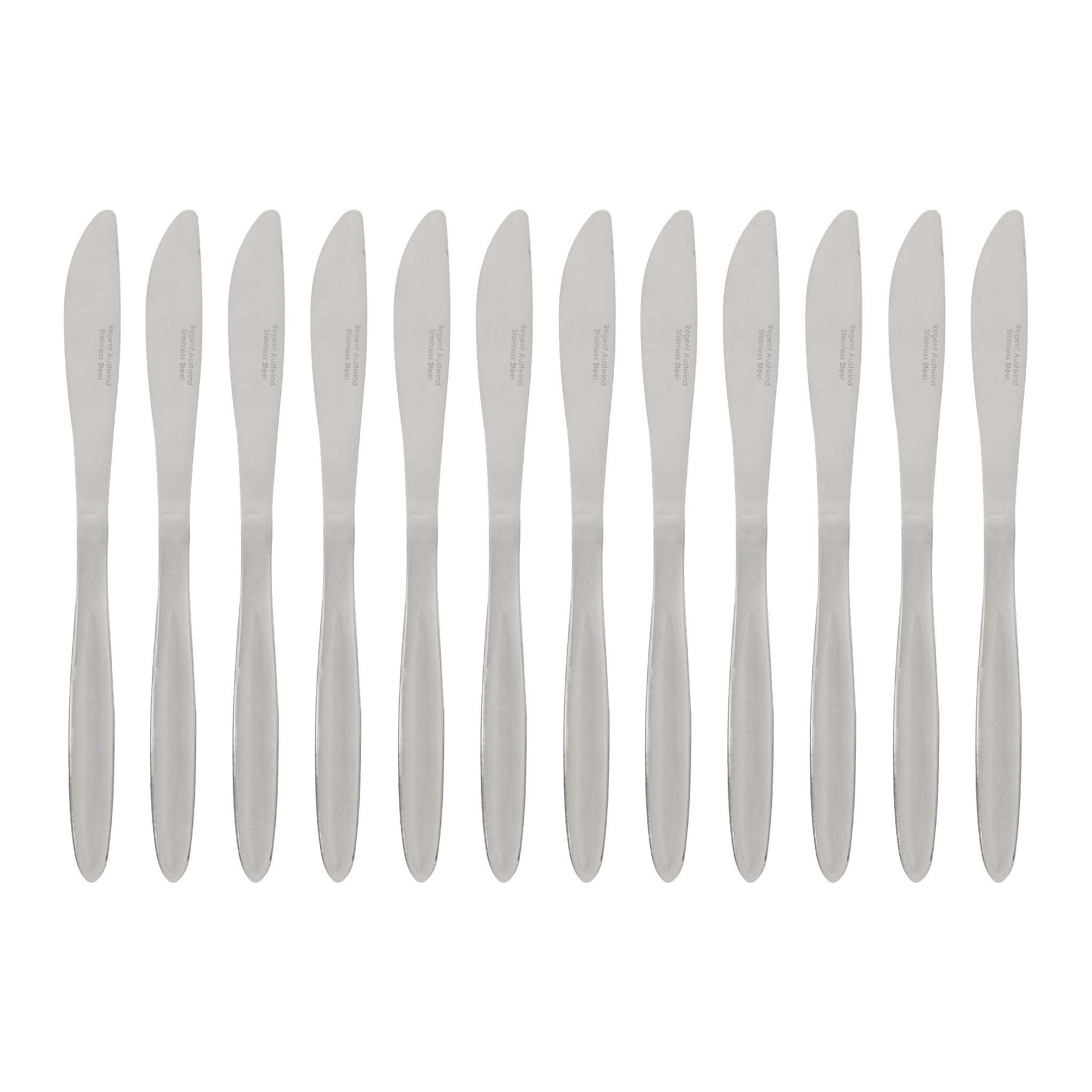 REGENT CUTLERY AUSTWIND (ELOFF) TABLE KNIFE ST STEEL, 12PK