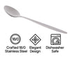 REGENT CUTLERY AUSTWIND (ELOFF) DESSERT SPOON ST STEEL, 4PK