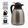 REGENT VACUUM JUG DOUBLE WALLED STAINLESS STEEL, 1.5L