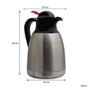 REGENT VACUUM JUG DOUBLE WALLED STAINLESS STEEL, 1.5L