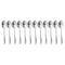 ST. JAMES CUTLERY KENSINGTON DESSERT SPOON, 1 DOZ