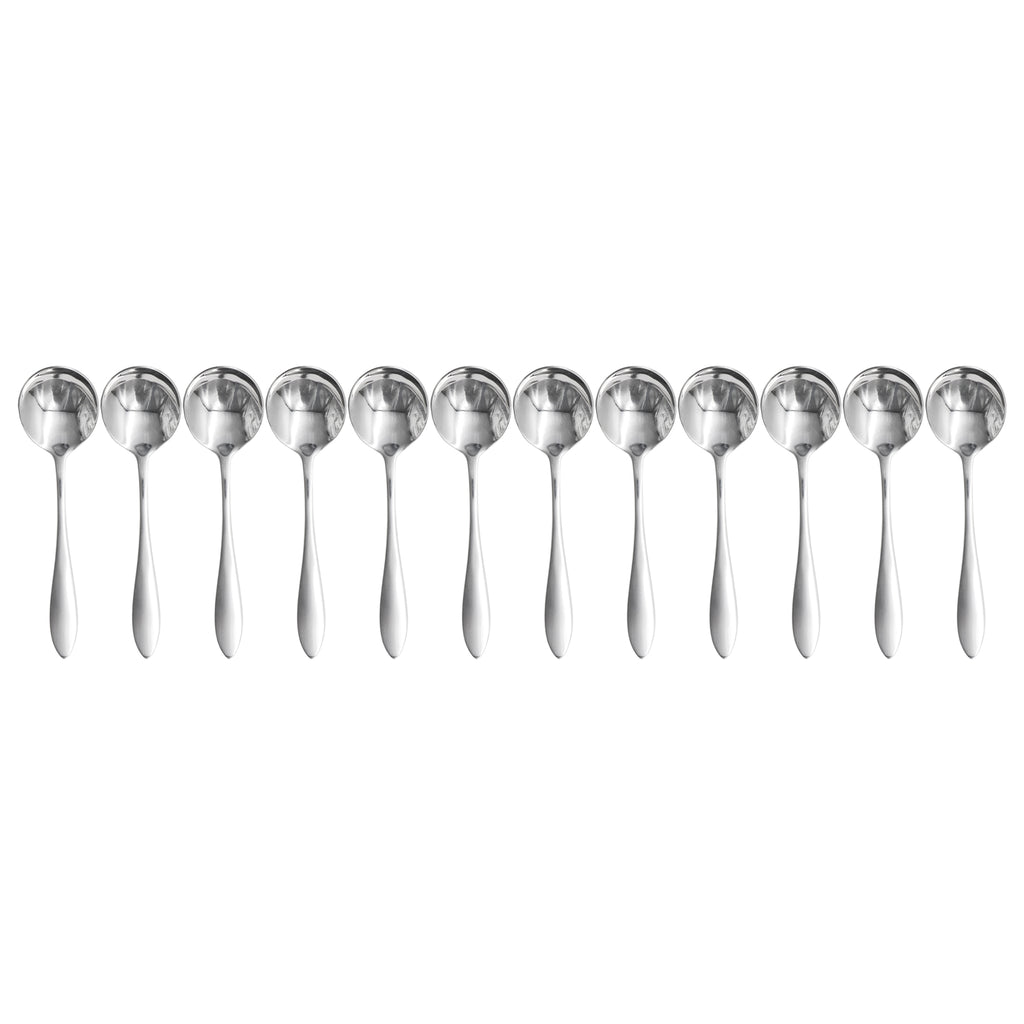 ST. JAMES CUTLERY KENSINGTON SOUP SPOON, 1 DOZ