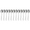 ST. JAMES CUTLERY KENSINGTON TEASPOON, 1 DOZ