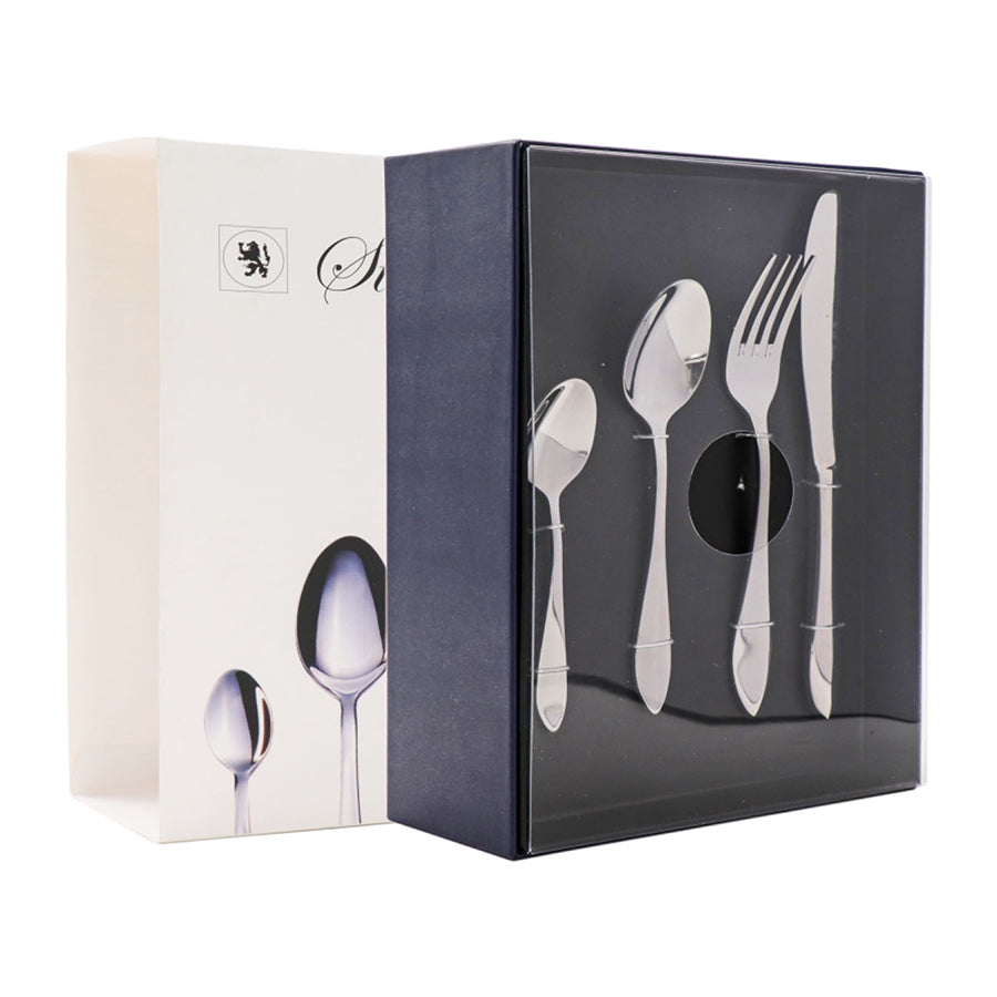 ST. JAMES CUTLERY KENSINGTON 16 PIECE SET IN CARDBOARD GIFT BOX