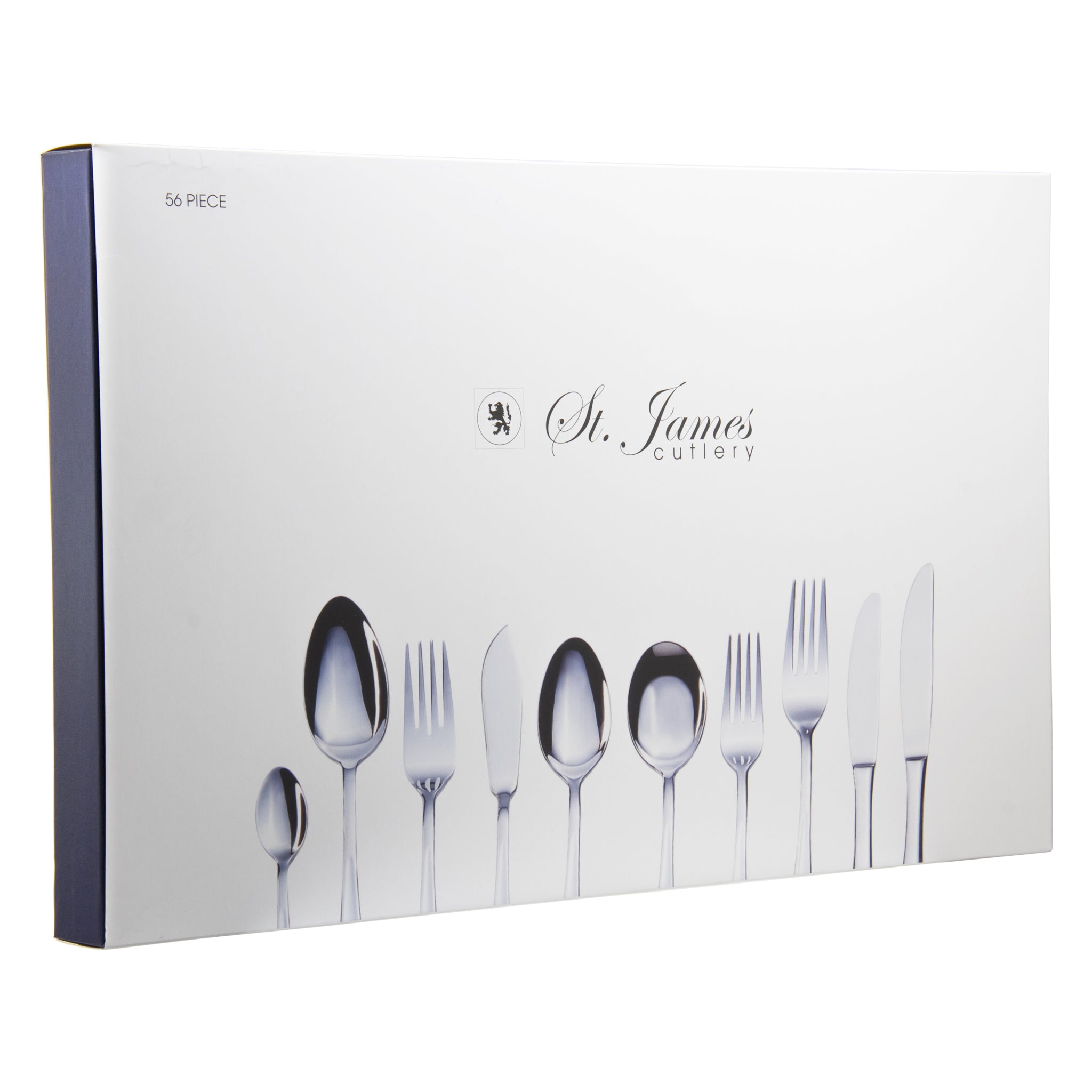ST. JAMES CUTLERY KENSINGTON GIFT BOX 56 PIECE SET