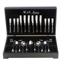 ST. JAMES CUTLERY KENSINGTON 112 PIECE SET IN WOODEN CANTEEN