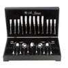 ST. JAMES CUTLERY KENSINGTON 112 PIECE SET IN WOODEN CANTEEN