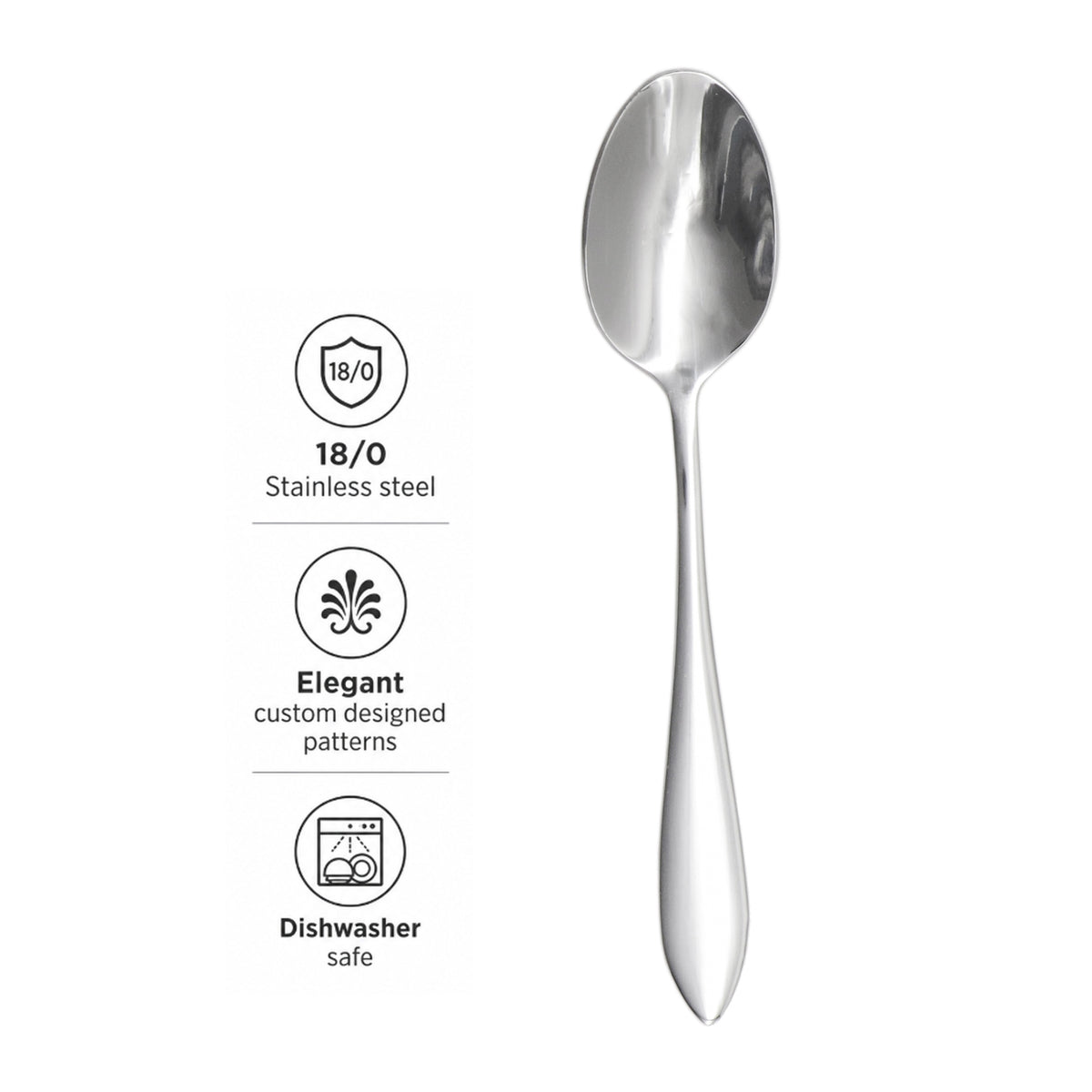 ST. JAMES CUTLERY KENSINGTON TEASPOONS GIFT BOX 6PK SET
