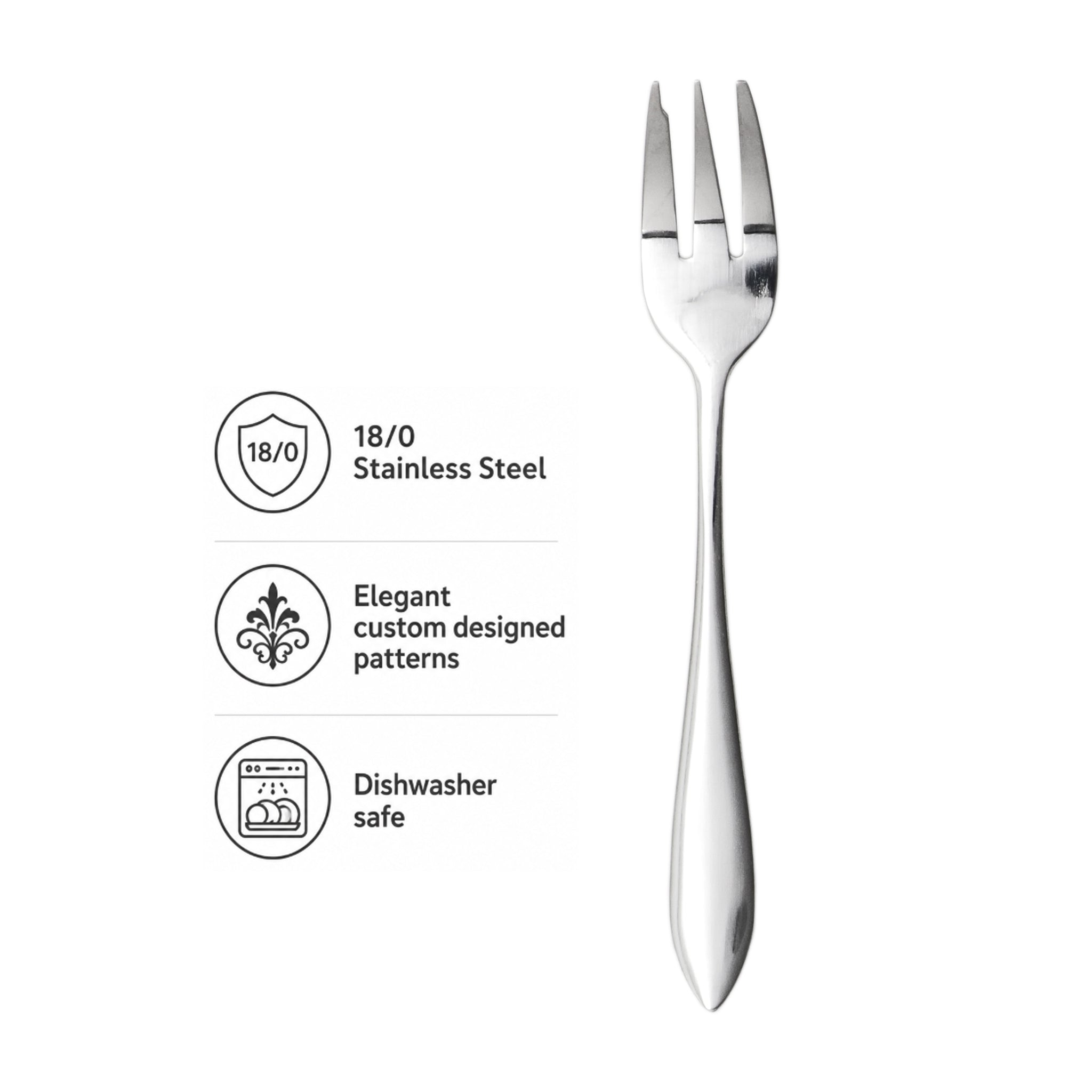 ST. JAMES CUTLERY KENSINGTON CAKE FORKS GIFT BOX 6PK SET