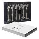 ST. JAMES CUTLERY KENSINGTON 6 PIECE CAKE FORKS IN GIFT BOX