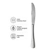 ST. JAMES CUTLERY OXFORD TABLE KNIFE, 12PK