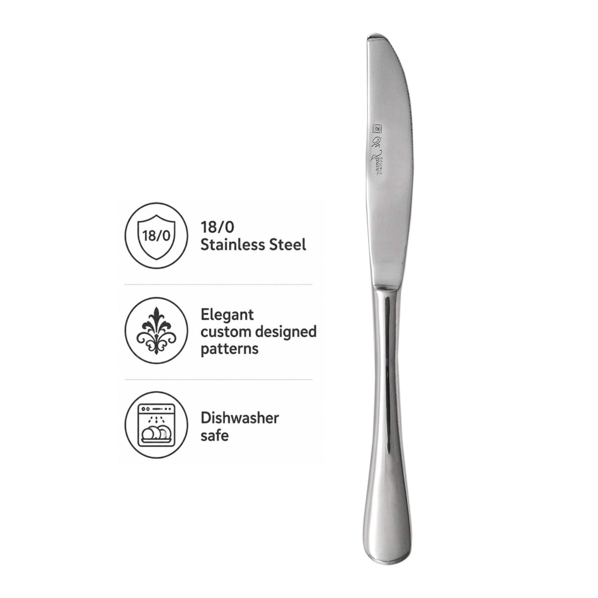 ST. JAMES CUTLERY OXFORD TABLE KNIFE, 12PK