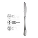 ST. JAMES CUTLERY OXFORD DESSERT KNIFE, 12PK