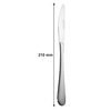 ST. JAMES CUTLERY OXFORD DESSERT KNIFE, 12PK