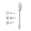 ST. JAMES CUTLERY OXFORD DESSERT FORK, 12PK