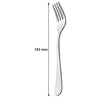 ST. JAMES CUTLERY OXFORD DESSERT FORK, 1 DOZ