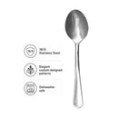 ST. JAMES CUTLERY OXFORD DESSERT SPOON, 12PK
