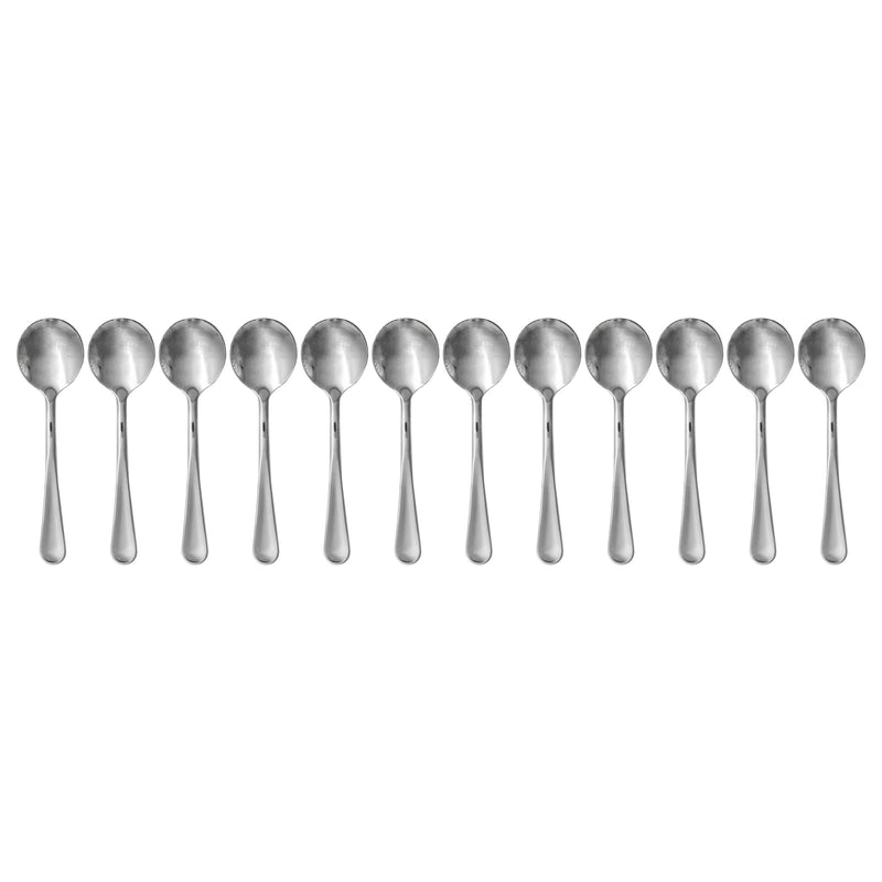 ST. JAMES CUTLERY OXFORD SOUP SPOON, 1 DOZ