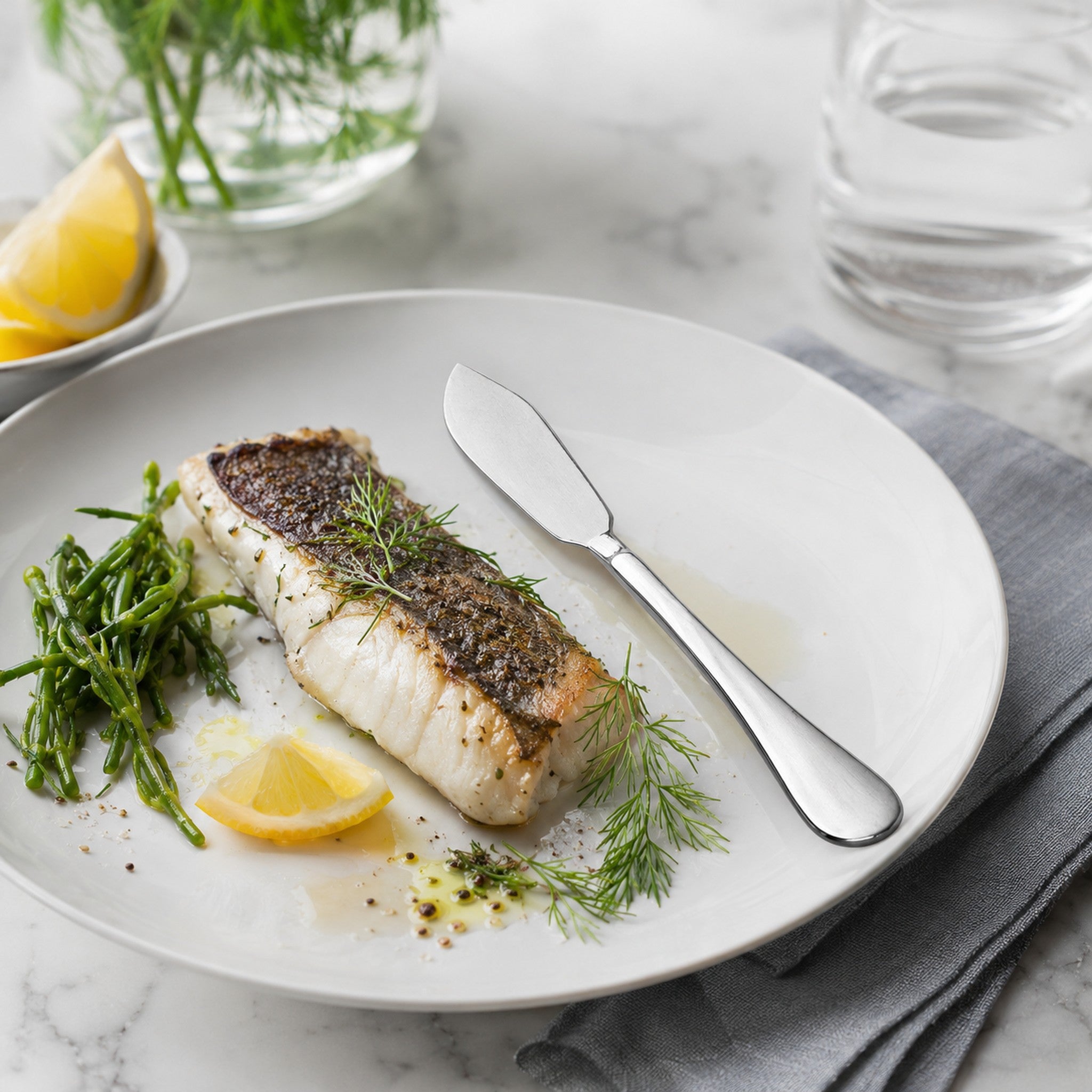 ST. JAMES CUTLERY OXFORD FISH KNIFE, 12PK