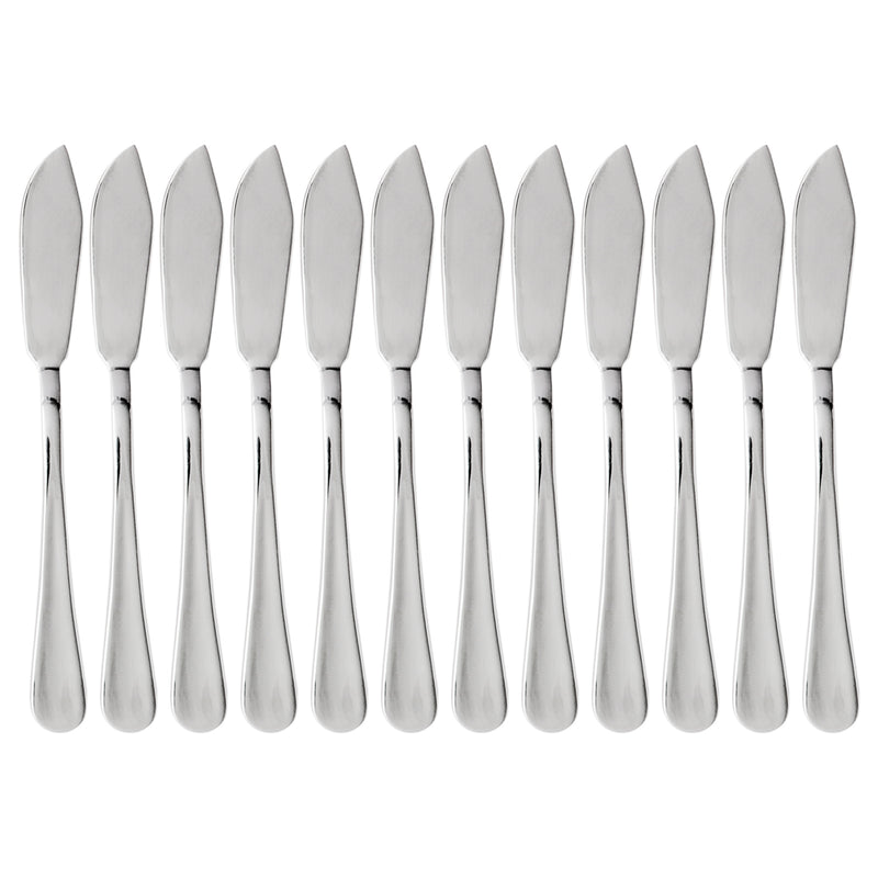 ST. JAMES CUTLERY OXFORD FISH KNIFE, 1 DOZ