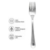 ST. JAMES CUTLERY OXFORD FISH FORK, 12PK