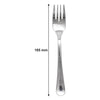 ST. JAMES CUTLERY OXFORD FISH FORK, 12PK