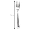ST. JAMES CUTLERY OXFORD FISH FORK, 1 DOZ