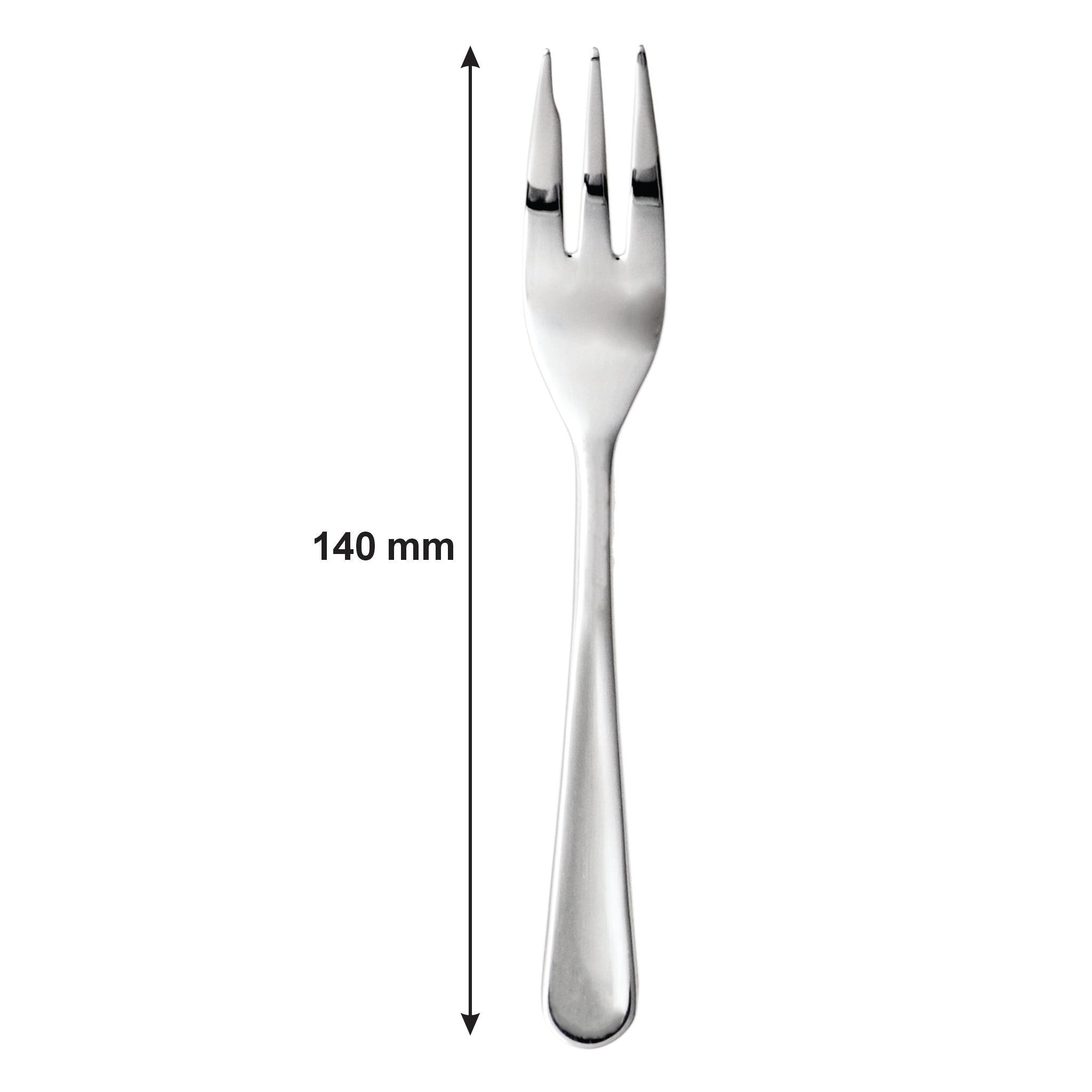 ST. JAMES CUTLERY OXFORD CAKE FORK, 12PK