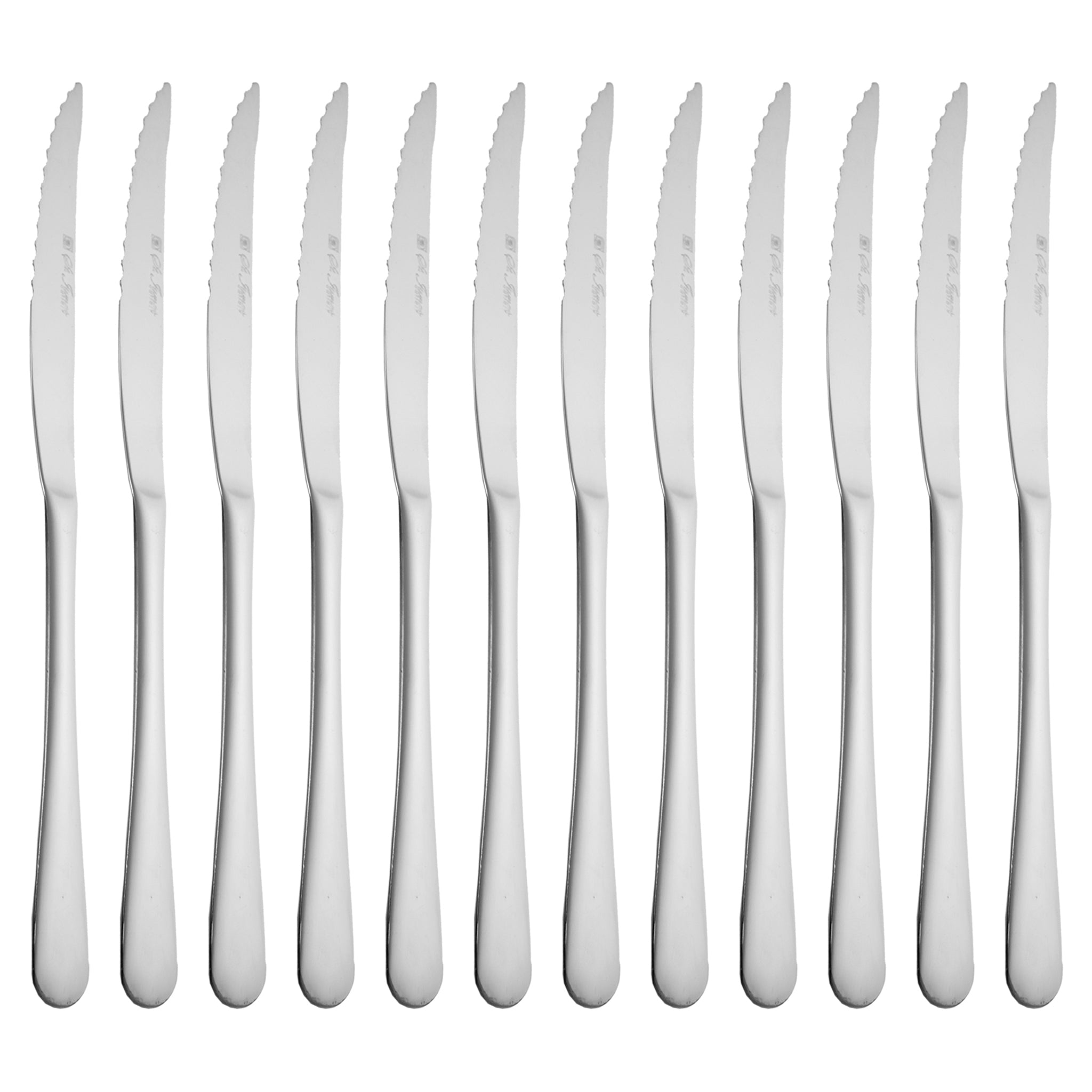 ST. JAMES CUTLERY OXFORD STEAK KNIFE 12PK