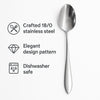 ST. JAMES CUTLERY KENSINGTON DESSERT SPOON 4PK HANG CARD