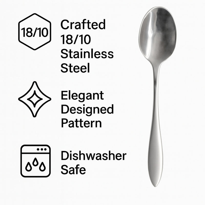 ST. JAMES CUTLERY KENSINGTON TABLE SERVING SPOON 2PK HANG CARD